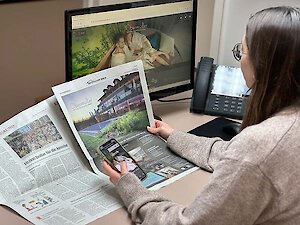 Zeitungswerbung in Bayern